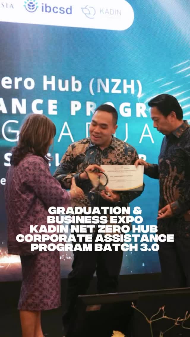 Tata Metal Lestari Named Best Graduate of Kadin Net Zero Hub Batch 3.0